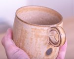 creme matte mug